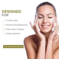 Oshea Herbals Brightening & Skin Illuminating Face Cream 50g for All Skin Types | Hydrating Formula with Vitamin C & Mulberry Extract | Fades Age Spots, Evens Tone & Refines Texture