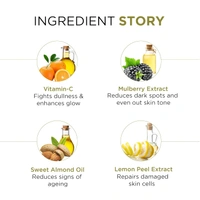 Oshea Herbals Brightening & Skin Illuminating Face Cream 50g for All Skin Types | Hydrating Formula with Vitamin C & Mulberry Extract | Fades Age Spots, Evens Tone & Refines Texture