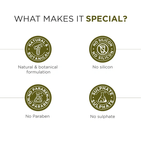 Oshea Herbals Natural Hair Growth Shampoo 300ml | With Onion Bulb & Ginger Extract | Controls Hairfall, Deep Nourishment & Promotes Healthy Hair Growth | Men & Women