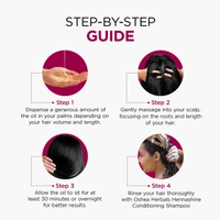 Oshea Herbals Natural Hair Growth Oil 110ml with Onion Bulb & Ginger Extracts| Strengthens Hair, Prevents Hair Fall & Promotes Growth for Healthy, Lustrous Scalp