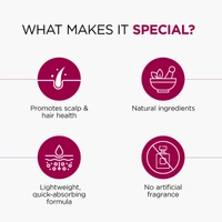 Oshea Herbals Natural Hair Growth Oil 110ml with Onion Bulb & Ginger Extracts| Strengthens Hair, Prevents Hair Fall & Promotes Growth for Healthy, Lustrous Scalp