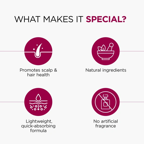 Oshea Herbals Natural Hair Growth Oil 110ml with Onion Bulb & Ginger Extracts| Strengthens Hair, Prevents Hair Fall & Promotes Growth for Healthy, Lustrous Scalp