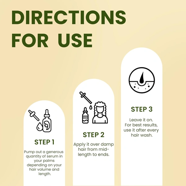 Oshea Herbals Natural Hair Growth Serum 110 ml, with Onion Bulb & Ginger Extracts | Strengthens Hair & Prevents Hair Fall | Promotes Growth for Healthy Scalp & Fuller Strands