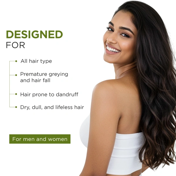 Oshea Herbals Natural Henna Hair Pack 250 g | Brown Shade Darkens Greys | Nourishes & Strengthens Hair | Enriched with Mehandi | Neem & Amla for Healthy Growth