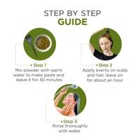 Oshea Herbals Natural Henna Hair Pack 250 g | Brown Shade Darkens Greys | Nourishes & Strengthens Hair | Enriched with Mehandi | Neem & Amla for Healthy Growth