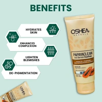 Oshea Herbals Papayaclean Anti Blemish Face Pack for All Skin Types 100g | Cleansingh & Purrification | Gives Flawless Complexion | Reduces breakouts | Prevents acne & irritation