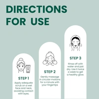 Oshea Herbals Papayaclean Anti Blemish Face Scrub 100g | De-pigmentation | Lighten Blemish | Deep Exfoliates | Remove impurities