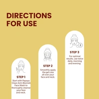 Oshea Herbals Papayaclean Multipurpose Gel Cream 18gm | Enriched with Papaya Extract & Vitamin E | Anti Blemishes & Pigmentation |Reduce Acen & Primple | Reduce Taining & Dark Spots