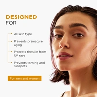 Oshea Herbals UVShield Sun Block Formula SPF 50, 120gm with PA+++ | Broad-Spectrum UVA & UVB Protection | Lightweight & Water-Resistant | Matte Finish & Non-Greasy Formula