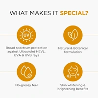 Oshea Herbals UVShield Sun Block Formula SPF 50, 120gm with PA+++ | Broad-Spectrum UVA & UVB Protection | Lightweight & Water-Resistant | Matte Finish & Non-Greasy Formula