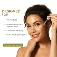 Oshea Herbals Vitamin C Brightening & Illuminating Skin Serum 120ml | Hydrates, Reduces Dark Spots & Revives Dull Skin | Enriched with Vitamin C & Natural Extracts