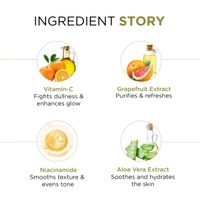 Oshea Herbals Vitamin C Brightening & Illuminating Skin Serum 120ml | Hydrates, Reduces Dark Spots & Revives Dull Skin | Enriched with Vitamin C & Natural Extracts