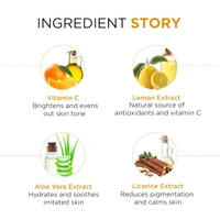 Oshea Herbals Vitamin C Brightening & Illuminating skin Gel 120ml | Lightweight Hydrating Gel for Glowing Skin | Brightens, Soothes & Revives Dull Skin | Enriched with Vitamin C & Herbal Extracts