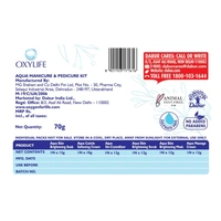 Oxylife Salon Professional Aqua Manicure & Pedicure Kit 70g | With Oxysphere Technology | Natural Ingredients | Sulphate & Paraben Free | Complete Skin & Nail Care