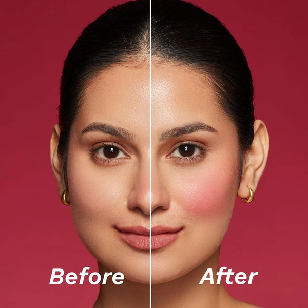 Pilgrim 2-IN-1 Blush Duo Shade Berry Beat � 03, 9g | Buildable Pigment, Blends Seamlessly for a Soft, Natural Flush of Color.