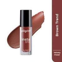 Pilgrim 3-in-1 Insta Tint - 2.5g | Multi-purpose Lip, Cheek & Eye Tint | With Goodness Of Spanish Squalane, Almond Oil, Avocado Oil And Macadamia Nut Oil | Lightweight | Long-lasting & Buildable Color | Natural Glow | Perfect for All Skin Tones | (The Brown Trend -03)