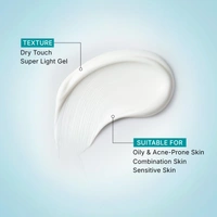 Pilgrim 5% Niacinamide Oil-Free Super Light Gel Sunscreen with Korean White Lotus, 40ml | SPF 50 PA++++ | UVShieldX Technology | For Oily & Acne-Prone Skin | No White Cast