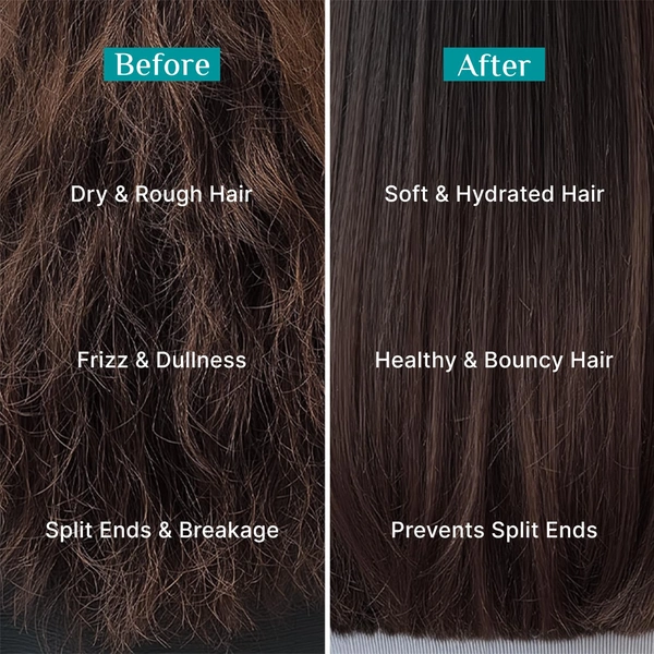 Pilgrim Advanced Damage Repair Shampoo 200ml with Korean Rice Water & Collagen for Unisex use | 17 Amino Acids, Wheat Protein & 5 Ceramides | Paraben-Free Formula for Dry, Damaged Hair