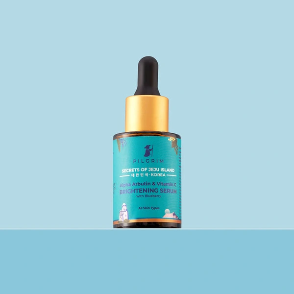 Pilgrim Alpha Arbutin & Vitamin C Brightening Serum, 30.0 ml | 1.0 fl. oz. |3% Vitamin C Complex + 2% Alpha Arbutin Complex Glow Formula