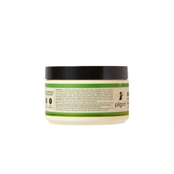 Pilgrim Australian Tea Tree Anti-Dandruff Hair Mask 200g | Soothes Scalp, Controls Dandruff, and Leaves Hair Healthy, Smooth, and Flake-Free.