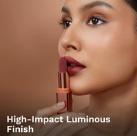 Pilgrim Glitter Lipstick Dubai luxury lifestyle - My Habibi 4.2g | Glitter-Infused Matte Finish | Enriched with Vitamin E & Olive Oil | Non-Drying & Long-Lasting | Suitable for All Skin Types