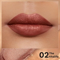 Pilgrim Glitter Lipstick Dubai luxury lifestyle - Royal Noor 4.2g | Glitter-Infused Matte Finish | Enriched with Vitamin E & Olive Oil | Non-Drying & Long-Lasting | Suitable for All Skin Types