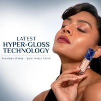 Pilgrim Glowing Delight Liquid Serum Highlighter Sunkiss Gold-01 | Illuminating Glitter Liquid Highlighter | Metal Glow Finish | Highly Pigmented Buildable Blendable Formula with French Grape Seed Oil