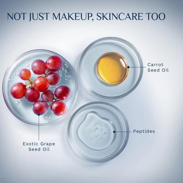 Pilgrim Glowing Delight Liquid Serum Highlighter Sunkiss Gold-01 | Illuminating Glitter Liquid Highlighter | Metal Glow Finish | Highly Pigmented Buildable Blendable Formula with French Grape Seed Oil