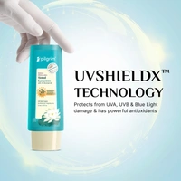 Pilgrim Korean White Lotus Tinted Sunscreen with 3% Niacinamide 50ml| SPF 50+ PA++++ | Broad Spectrum Protection | Universal Tint | Lightweight, Non-Greasy Formula