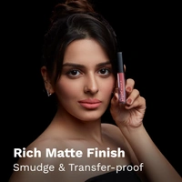 Pilgrim Liquid Matte Lipstick 23 Pink Cuff |Bold Pink Cuff Shade | Velvety Matte Finish | Long-Lasting | Smudge-Proof | Lightweight Formula for All-Day Comfort & High Pigmented Color