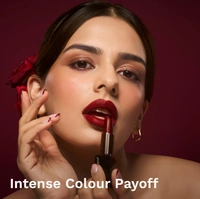 Pilgrim Matte Bullet Lipstick (Maroon Affair 23) | Intense Color | Long-Lasting | Transferproof & Smudgeproof Formula | Bold, Perfectly Matte Lips All Day