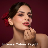 Pilgrim Matte Bullet Lipstick (Pink Romance 14)| Soft Pink, Long-Lasting Matte Finish | Hydrating with Squalane | SPF 30 Protection | Smudge-Resistant & Vegan