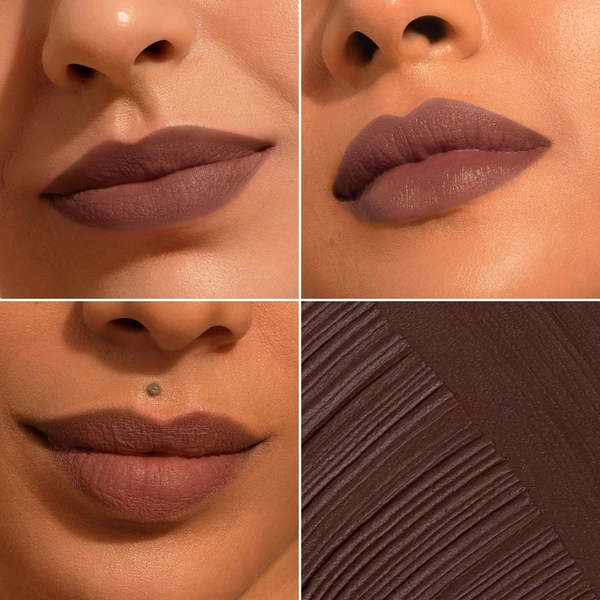 Pilgrim Oh So Creme Bullet Lipstick with Caramel Charm�-01 Shade | Silky Matte Finish & Highly Pigmented | Long Lasting & Smooth Glide | Lightweight Formula with French Grape Seed Oil