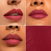 Pilgrim Oh So Creme Bullet Lipstick with Ch�rie Pink - 11 Shade | Silky Matte Finish & Highly Pigmented | Long Lasting & Smooth Glide | Lightweight Formula with French Grape Seed Oil