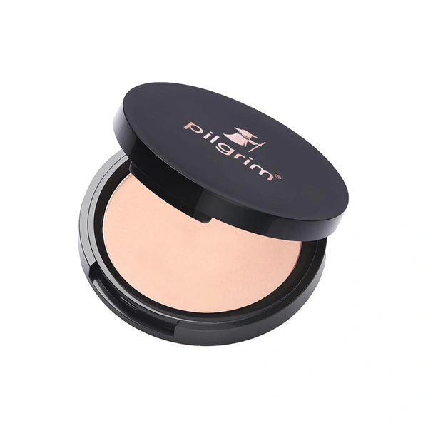 Pilgrim Dream Matte Compact Powder 70g, Pure Ivory � 110 | Oil-Free Formula, Controls Shine, and Evens Skin Tone for a Long-Lasting Matte Look.