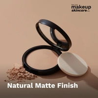 Pilgrim Dream Matte Compact Powder 70g, Pure Ivory � 110 | Oil-Free Formula, Controls Shine, and Evens Skin Tone for a Long-Lasting Matte Look.