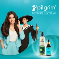 Pilgrim Spanish Rosemary Essential Oil - 10ml | Rosemary essential oil for hair growth | Improves Scalp Health | Reduces Hair Fall | Strengthens Hair | Chemical Free | For All Hair Types