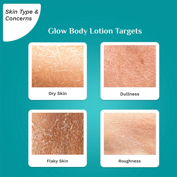 Pilgrim Spanish Glow Body Lotion 400ml with Squalane & Niacinamide | Hydrates, Brightens, and Smoothens Skin for a Natural Radiant Glow.