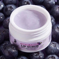 Pilgrim Squalane Blueberry Lip Scrub - 8g | With Sugar & Shea Butter | Smooth & Soft Lips | Deep Hydration | Exfoliate & Nourish Lips | Moisturizing Lips | Lip Scrub for Dark Lips
