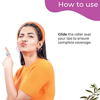 Pilgrim Squalane Blueberry Roll-On Lip Serum - 6ml | Shea Butter & Pomegranate| Hydrate & Nourish Lips | Moisturize & Protect Lips | Soft, Smooth & Nourished Lips | For Plump & Soft Lips | Paraben-free | Refreshing Lip