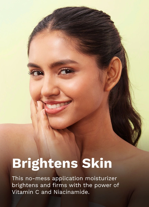 Pilgrim Squalane Glow Moisturizer, 50.0 gm | 1.8 oz. | Brightens Skin | Hydrates & Smoothes | Youthful Glow