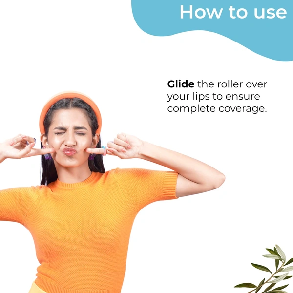 Pilgrim Squalane Peppermint Roll On Lip Serum -6ml | With Shea Butter & Pomegranate | Hydrating Lip serum for Dark Lips | Hydrate & Revitalize Lips | Nourish, Soften & Refresh Your Lips | Daily lip serum