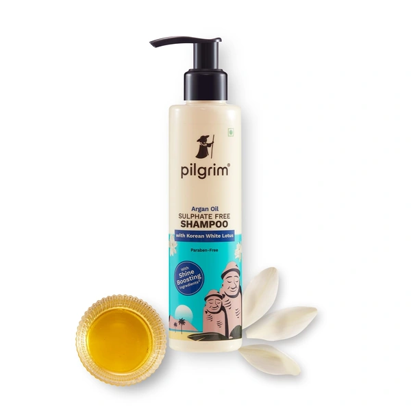 Pilgrim Sulphate Free Shampoo 200ml | Gently Cleanses, Reduces Frizz, and Maintains Hair�s Natural Moisture for Smooth, Healthy Strands.