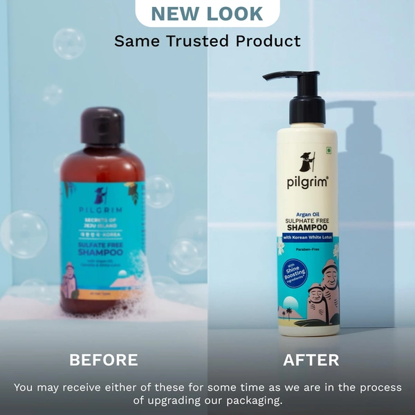 Pilgrim Sulphate Free Shampoo 200ml | Gently Cleanses, Reduces Frizz, and Maintains Hair�s Natural Moisture for Smooth, Healthy Strands.