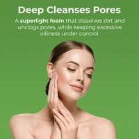 Pilgrim Foaming Face Wash Tea Tree Purifying, 120ml | Deep Cleanses, Fights Acne, and Soothes Skin with Purifying Tea Tree for a Fresh, Clear Complexion.