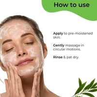 Pilgrim Tea Tree Purifying Gel Face Wash, 100ml | Clears Impurities, Reduces Acne, and Soothes Skin for a Clean, Fresh Feel.