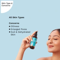 Pilgrim White Lotus Natural Face Mist & Toner -100ml | with Camellia & Witch Hazel | Pore-Tightening & Soothing Toner | Oil Control Toner | Hydrating & Refreshing | Lightweight & Non-sticky | For All Skin Types