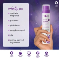 Plum 0.5% Retinol Renewing Night Cream 50g | Prevents Fine Lines & Wrinkles | With Bakuchiol & Bisabolol | Boosts Collagen | Smoothens & Firms Skin | 100% Vegan