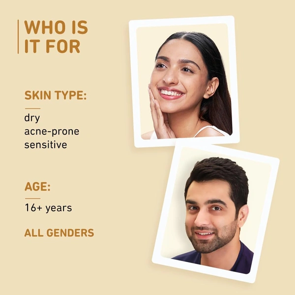 Plum 1% Oat & Allantoin Deep Nourish Face Wash 100ml | For Dry & Sensitive Skin | With Vitamin B5 & F | Gentle, Non-Drying Cleanser | Restores Skin Barrier | Vegan