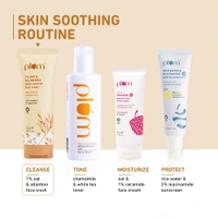 Plum 1% Oat & Allantoin Deep Nourish Face Wash 100ml | For Dry & Sensitive Skin | With Vitamin B5 & F | Gentle, Non-Drying Cleanser | Restores Skin Barrier | Vegan